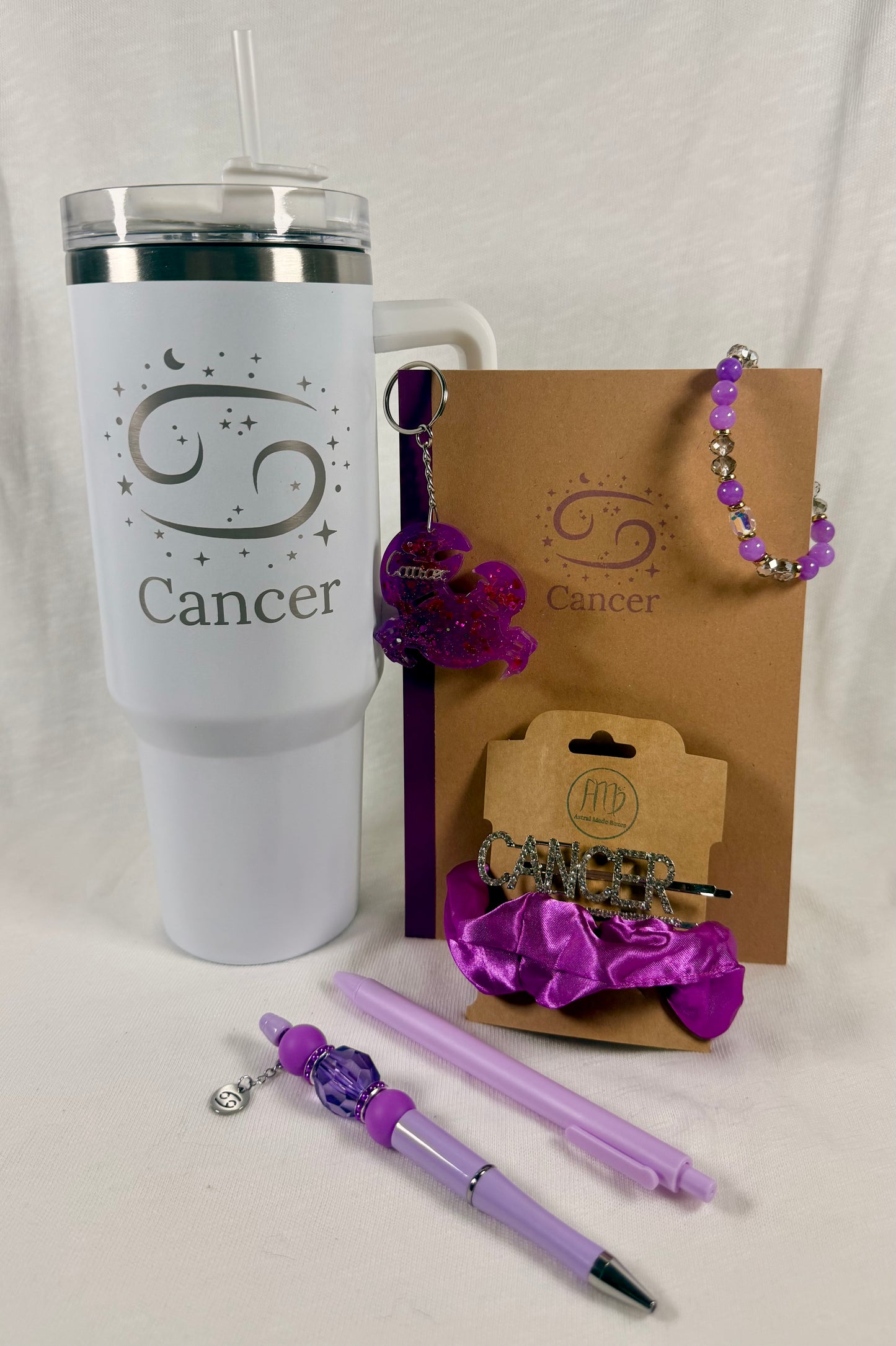 Cancer Tumbler Set-Astral Made Box